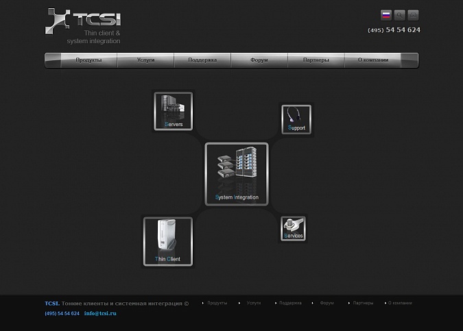 Интернет-магазин тонких клиентов TCSI